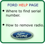 ford car stereo decodes