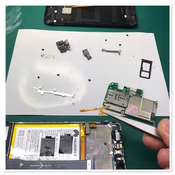 HUAWEI FIG-LX1 P-SMART VOLUME/POWER FLEX REPAIR AT RADIOWAVES (www.rwer.co.uk)